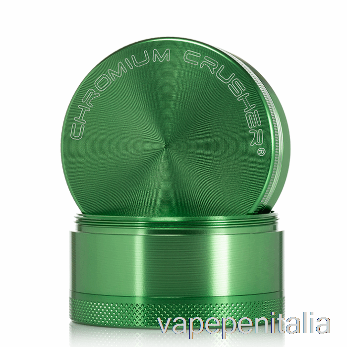 Vape In Italy Chromium Crusher 2,2 Pollici Smerigliatrice Da 4 Pezzi Verde